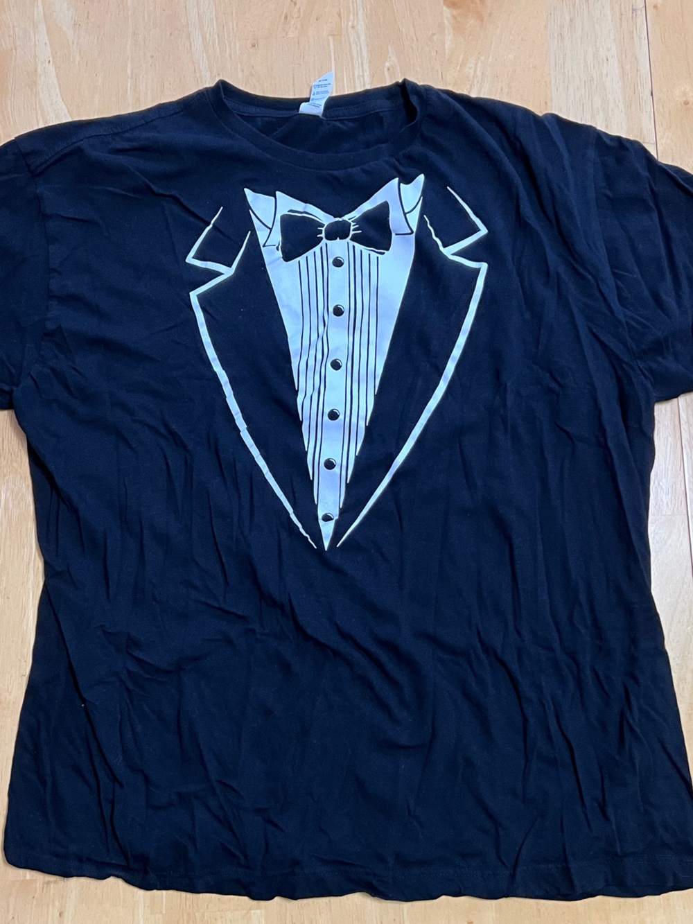 Graphic Short Sleeve Tee in Blue Like New